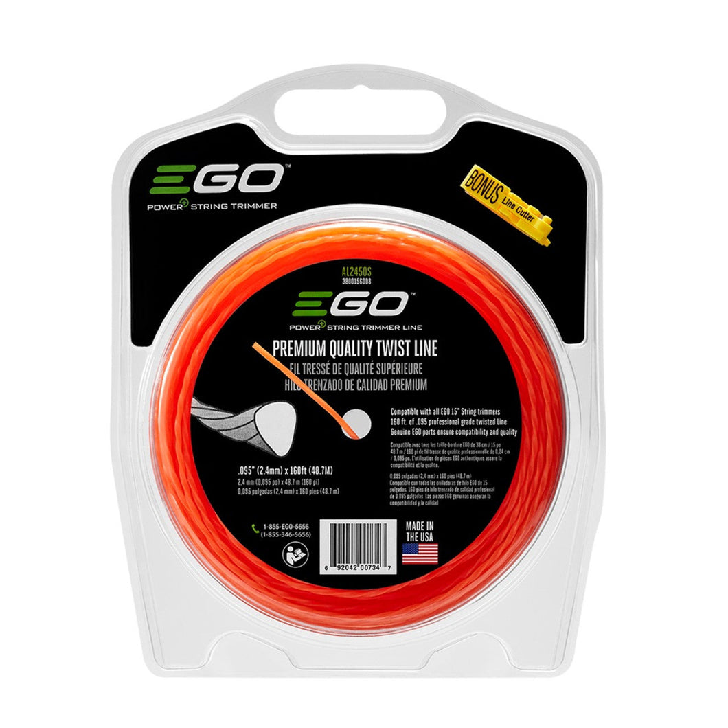 EGO POWER+ 2.4mm Twisted Trimmer Line