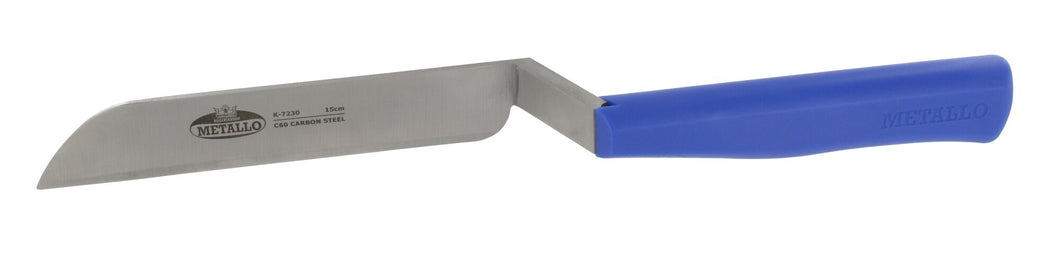 Metallo Spinach knife HACCP 15cm, C60 steel, blue