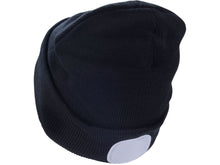 Load image into Gallery viewer, Extol Black Beanie with LED Light

