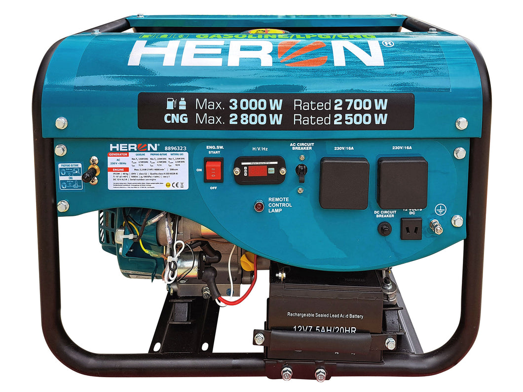 Heron 3.0kW Hybrid Generator with Remote Start